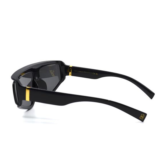 DOLCE&GABBANA DG6177 501/87 BLACK GREY UNISEX AUTHENTIC SUNGLASSES - Picture 6 of 14